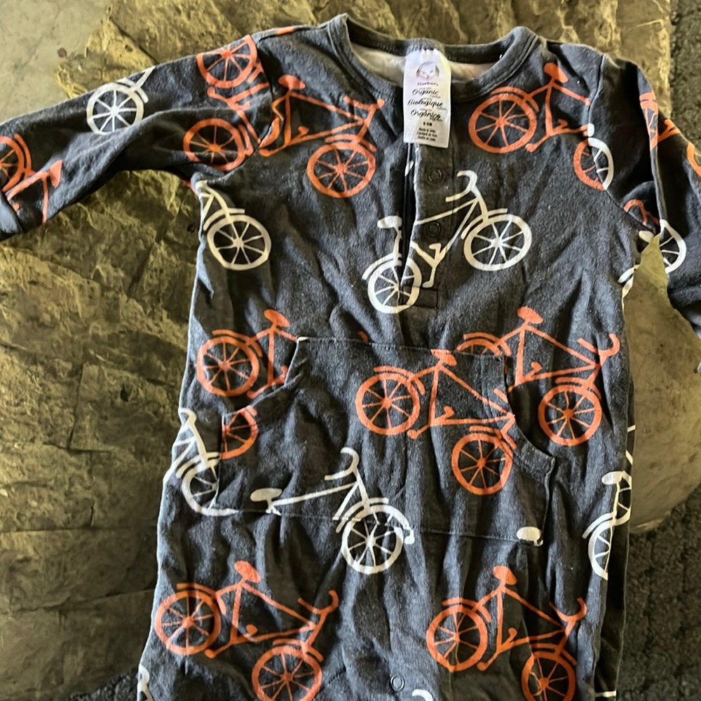 Gray Bicycle all in one